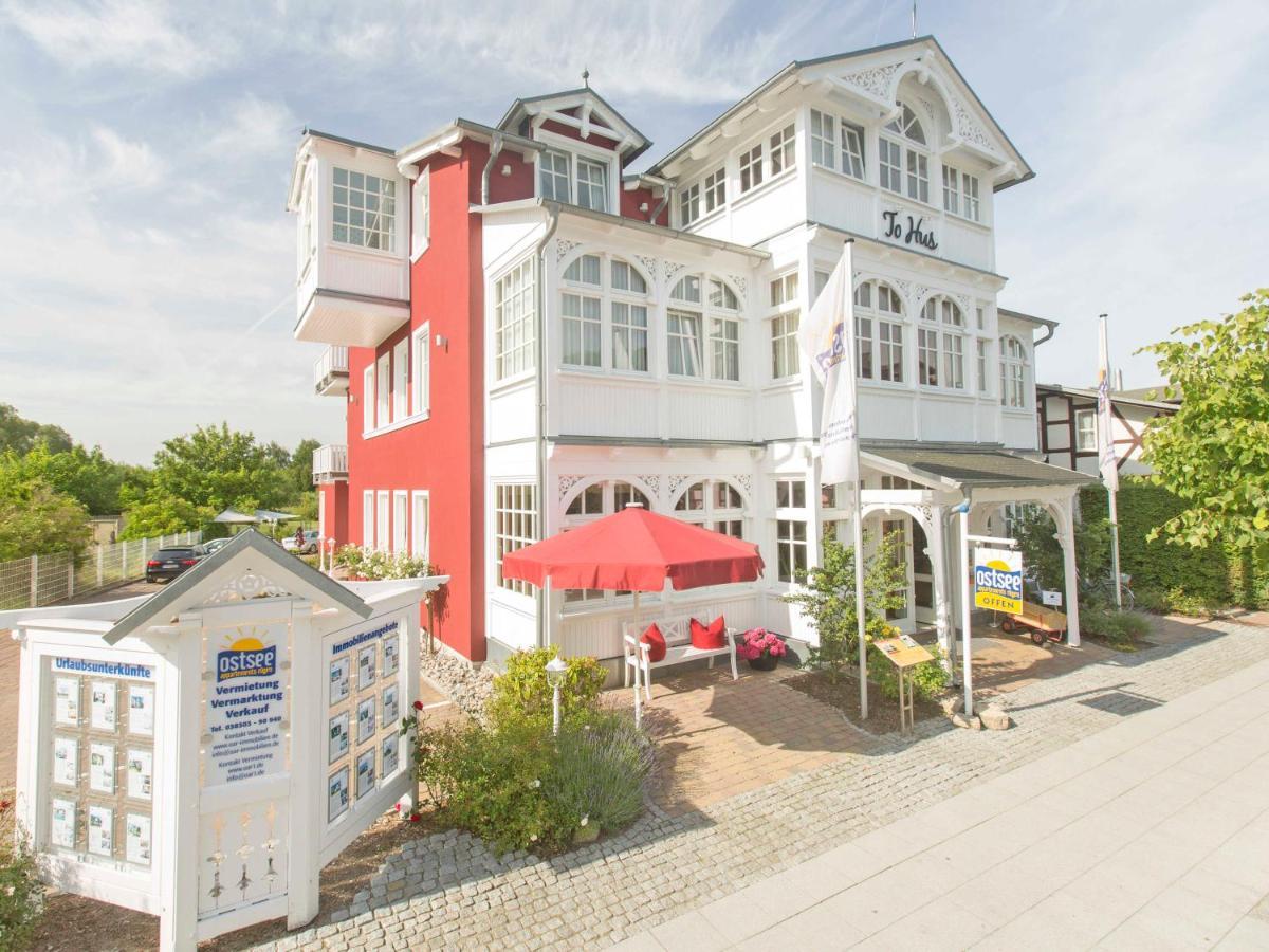 Villa "To Hus" In Sellin - Appartement 07 Im Dg Mit Kamin Und Balkon Zewnętrze zdjęcie